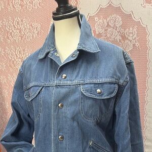 Vintage London Look Denim Jacket | Made in Canada 70s
